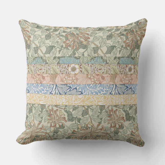 Decorative Art William Morris Jugendstil Wallpaper Kissen (Vorderseite)