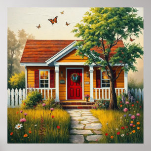 Decorative Art - Zuhause Sweet Zuhause #1 Poster