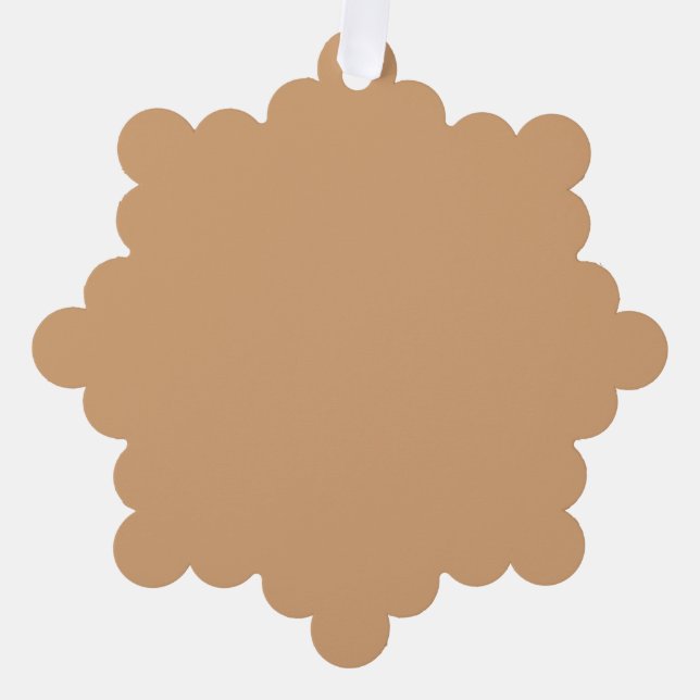 Décorative Carte d'ornement de sable chaud personnalisée (Recto)