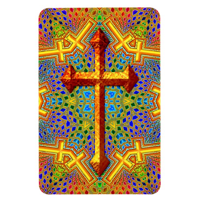 Decorative Cross Flexible Magnet (Vertikal)