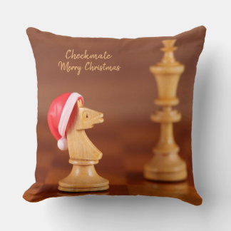 Decorative Cushion Chess Image for Christmas Kissen