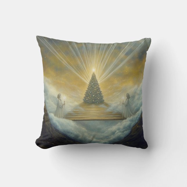 Decorative Cushion with Unique Design Christmas Kissen (Vorderseite)