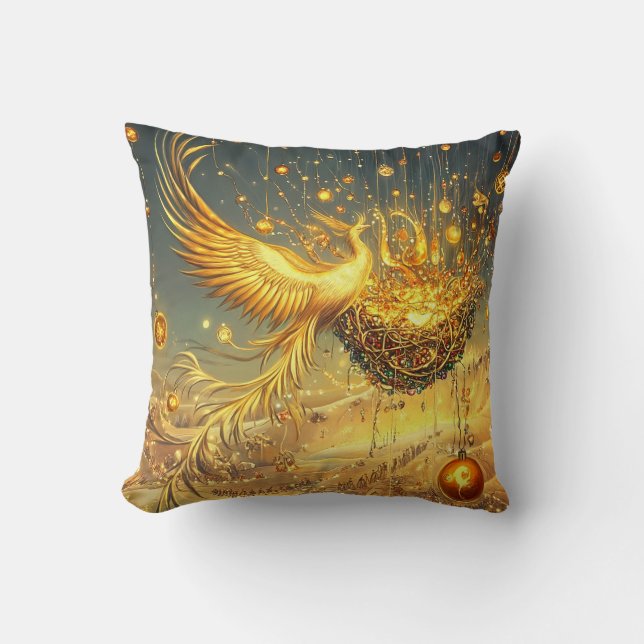 Decorative Cushion with Unique Design Kissen (Vorderseite)