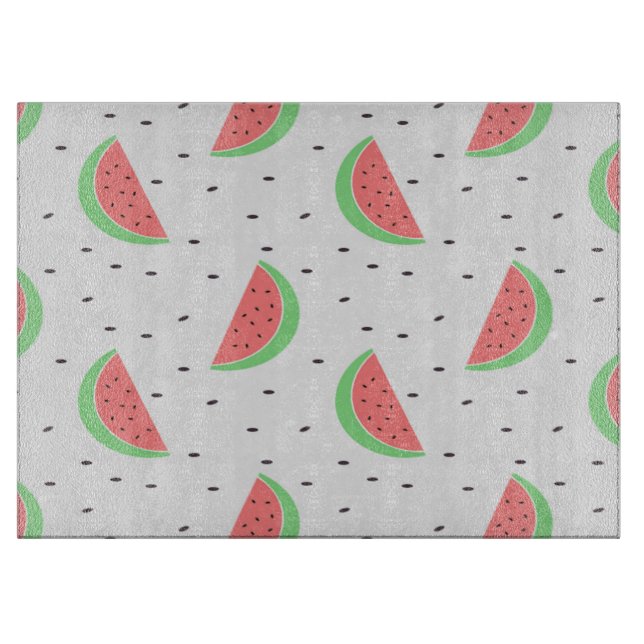Decorative Glaszuschnitt/Wassermelone Schneidebrett (Vorderseite)
