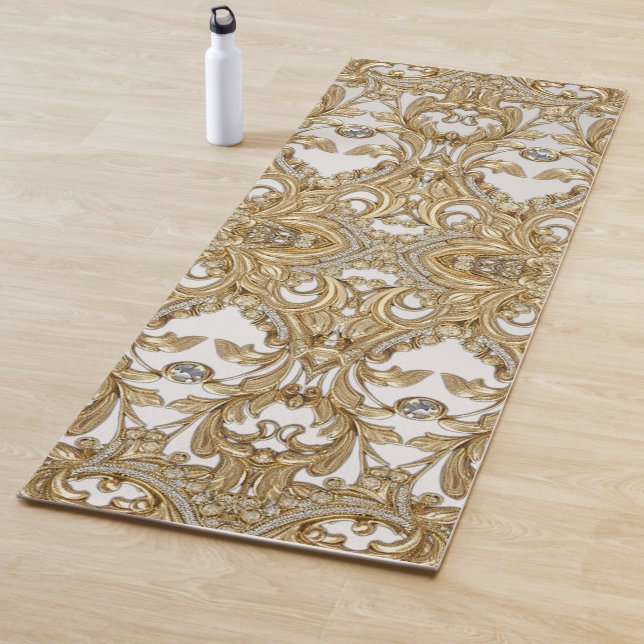 Decorative Gold Yoga Mat Yogamatte (Beispiel)