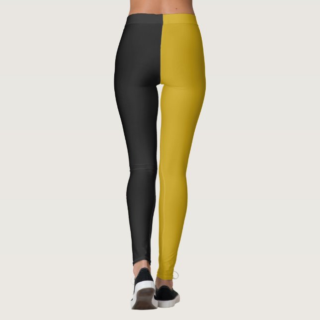  Decorative Half And Half  Leggings (Rückseite)