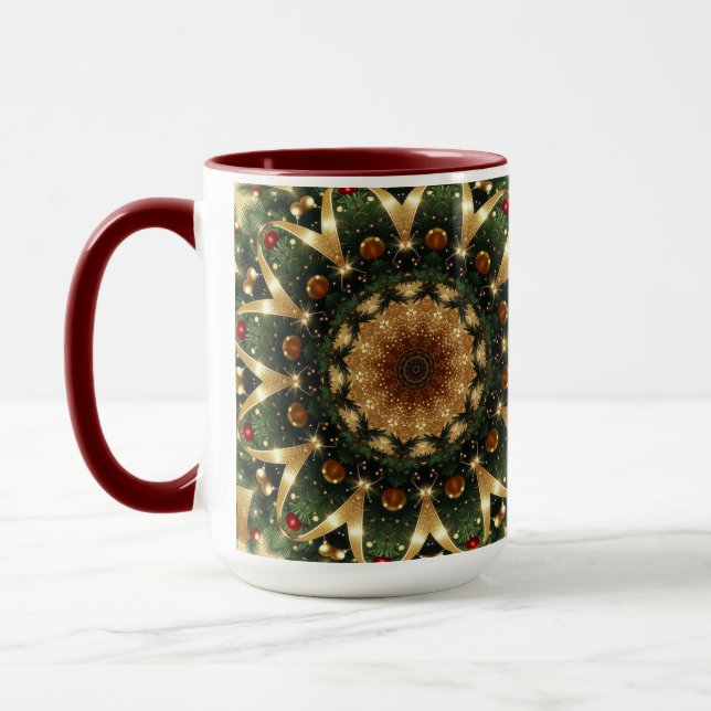 Decorative Holiday Mug (Gauche)