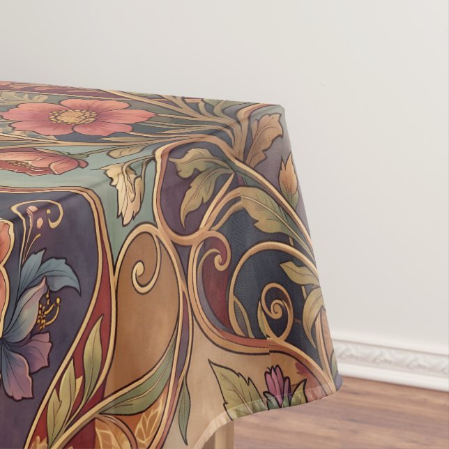 Decorative kimono floral pattern tischdecke (Beispiel)