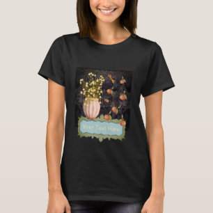 Decorative Moody Floral T-Shirt