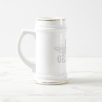 Decorative Mug with Love & Gratitude Lettering Bierglas