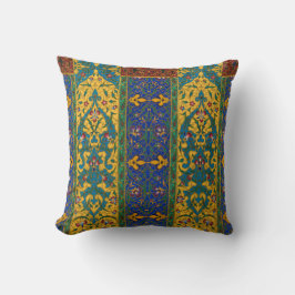 Decorative Persian Intricate Floral Pattern Kissen