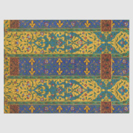 Decorative Persian Intricate Floral Pattern Seidenpapier