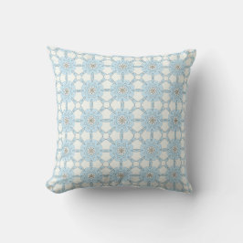 decorative pillow featuring a geometric pattern kissen