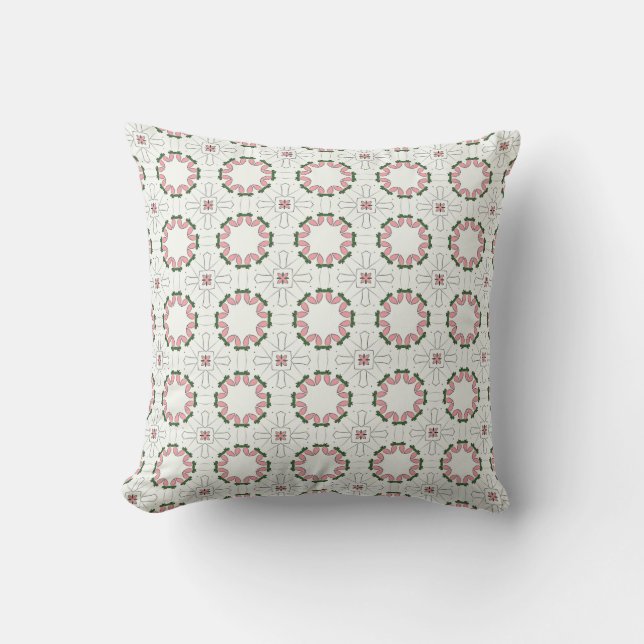 decorative pillow featuring a geometric pattern kissen (Vorderseite)