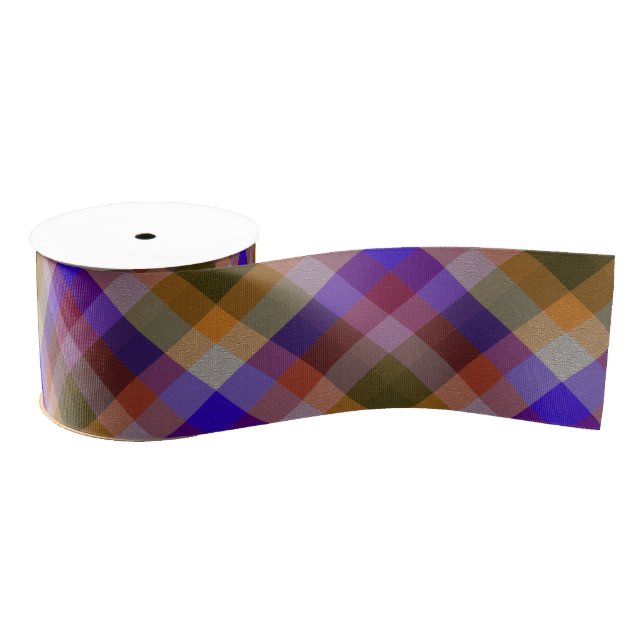  Decorative Plaid Ripsband (Spule)