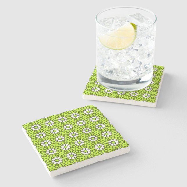 decorative symmetrical geometric pattern coaster  steinuntersetzer (Von Creator hochgeladen)