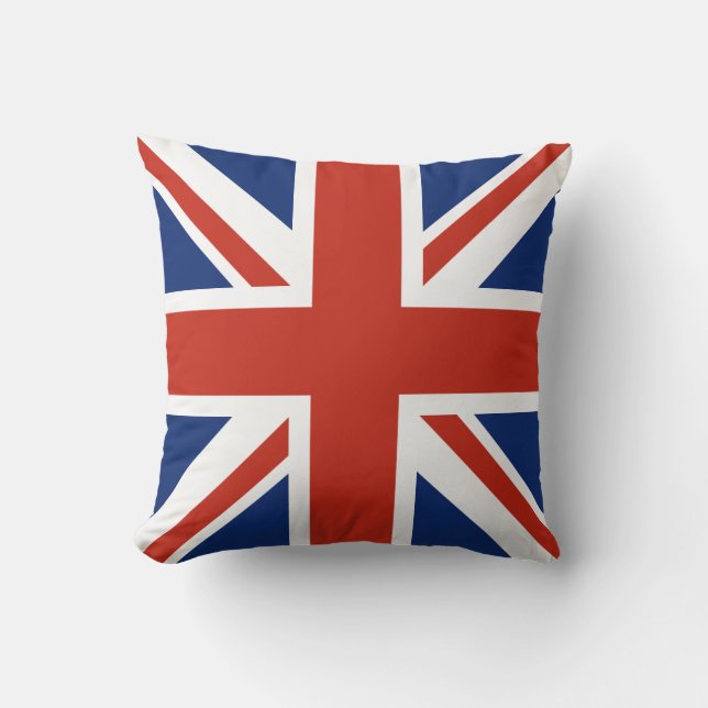 Decorative Union Jack Pillow Kissen (Vorderseite)