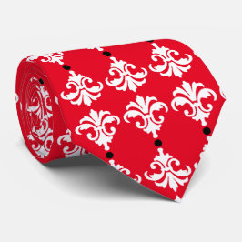 Decorative Verziert Damask Stripe Krawatte