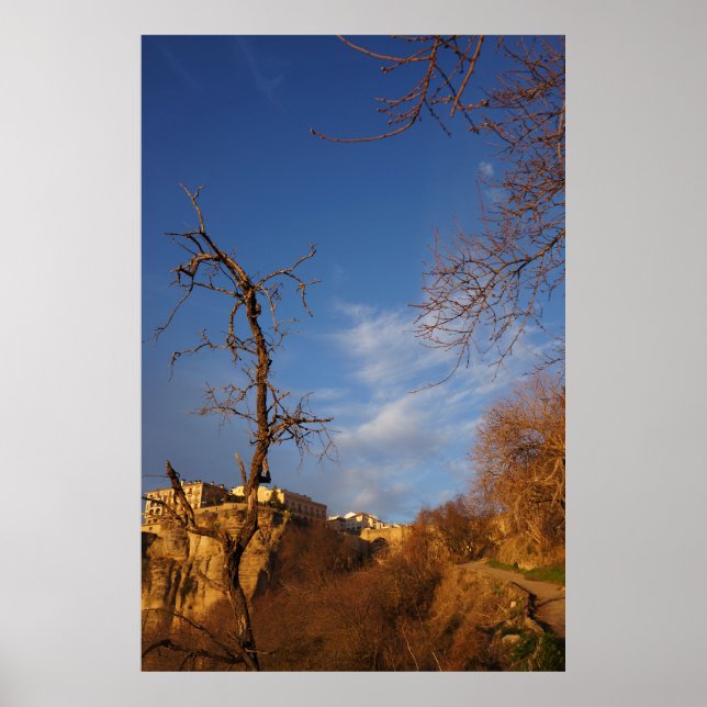 decorative wall art poster city view (Vorne)