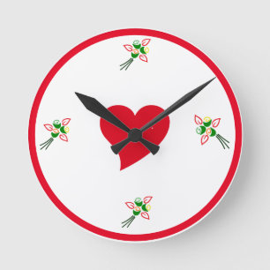 Decorative Wall-Uhr für Wohnzimmer oder Schlafzimm Runde Wanduhr