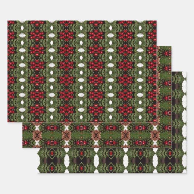 Decorative Weihnachtsblatt Geschenkwrap Geschenkpapier Set (Set)