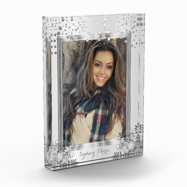 Decorative White & Silver Confetti - DIY Foto (Links)