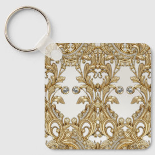 Decorativer Gold-Schlüsselanhänger Schlüsselanhänger