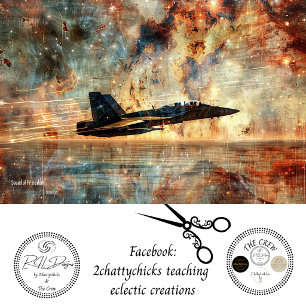 Decoupage 250. American Aviation Edition Seidenpapier