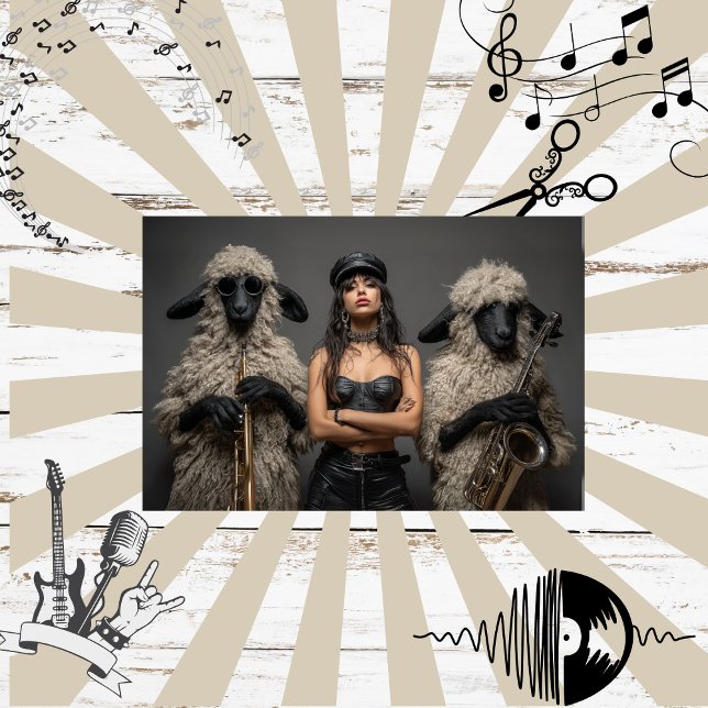 Decoupage 2 Sheep & Chic Band Seidenpapier (Von Creator hochgeladen)