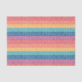 Decoupage Beach Life Geburtstagsparty Seidenpapier