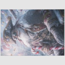 Decoupage Christmas Pirate Santa Claus Seidenpapier