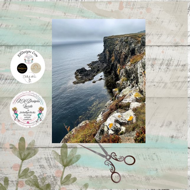 Decoupage Coastal Cliffside in Ireland  Seidenpapier (Von Creator hochgeladen)