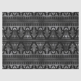 Decoupage der Silver und Black Art Seidenpapier
