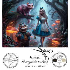 Decoupage Fantasy Mädchen Verzauberter Pilzwald Seidenpapier