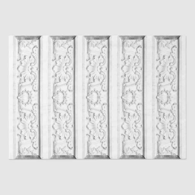 Decoupage French Frieze Palmette Scroll Möbel Seidenpapier (Vorderseite)