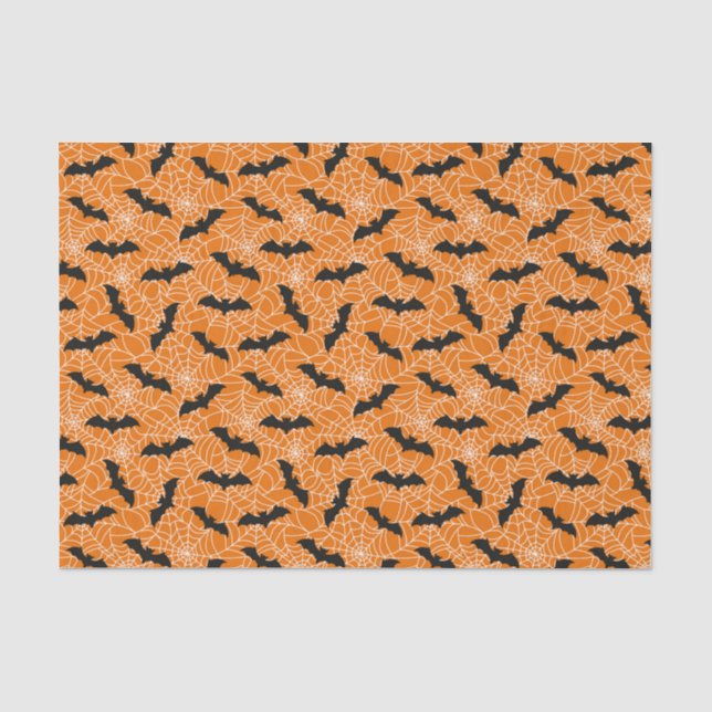 Decoupage Halloween Bats Seidenpapier (Vorderseite)