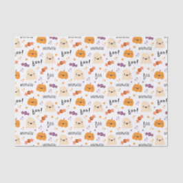 Decoupage Halloween Ghost Pumpkin Seidenpapier