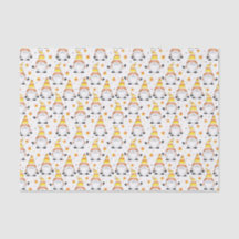 Decoupage Halloween Gnome Candy Corn