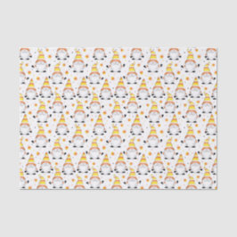 Decoupage Halloween Gnome Candy Corn Seidenpapier