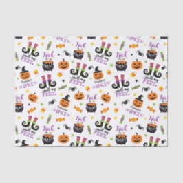 Decoupage Halloween Pumpkin Hexe Seidenpapier