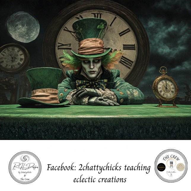 Decoupage Irish Charm Wonderland  Cheshire Cat Seidenpapier (Von Creator hochgeladen)