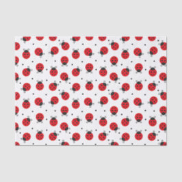 Decoupage Ladybug Insekt Red Tissue Paper Seidenpapier