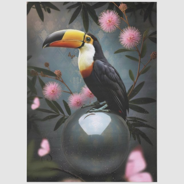Decoupage Nature Poetry Collection Seidenpapier (Vorderseite)