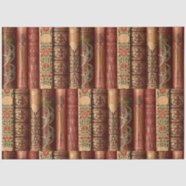 Decoupage Old Book Spines Milton Seidenpapier