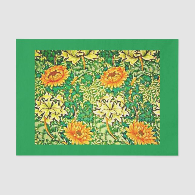 Decoupage Paper 10"x15" - William Morris 12 Seidenpapier (Vorderseite)
