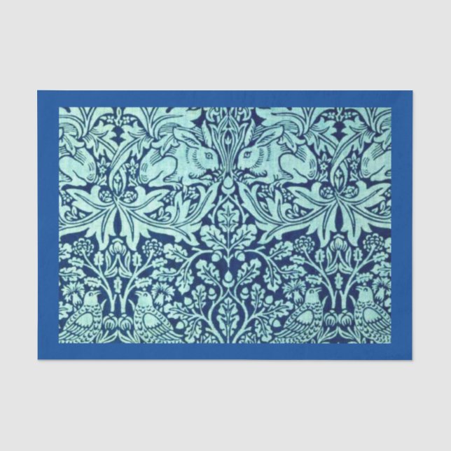 Decoupage Paper 10"x15" - William Morris 14 Seidenpapier (Vorderseite)