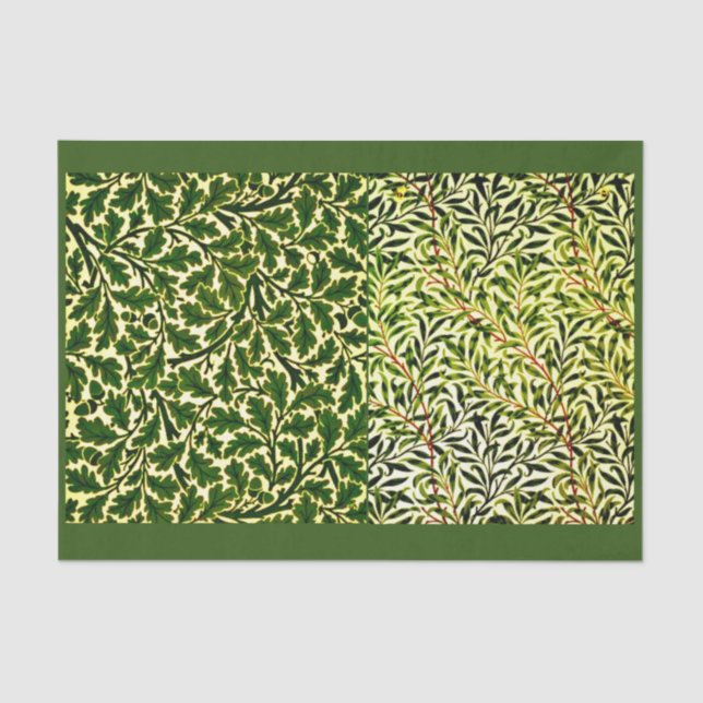 Decoupage Paper 10"x15" - William Morris 15 Seidenpapier (Vorderseite)