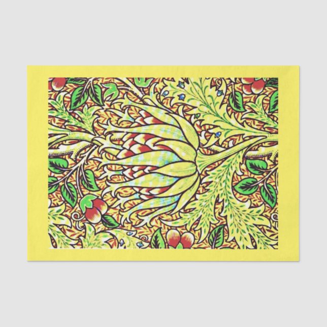 Decoupage Paper 10"x15" - William Morris 9 Seidenpapier (Vorderseite)