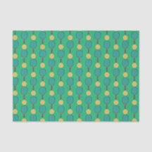 Decoupage Pickleball Birthday Party Green