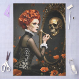 Decoupage Poetic Gothic Motifs Seidenpapier